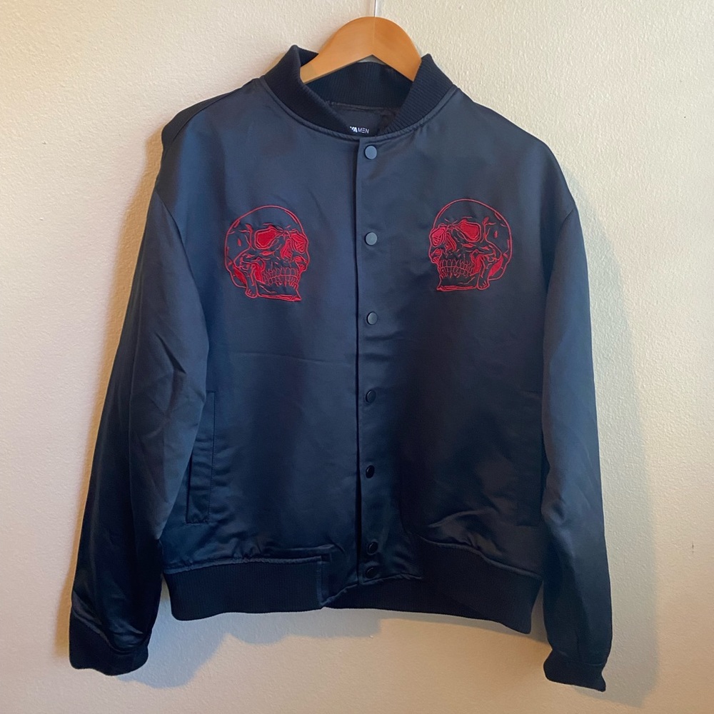 Fashion Nova Mens Large Varsity Jacket